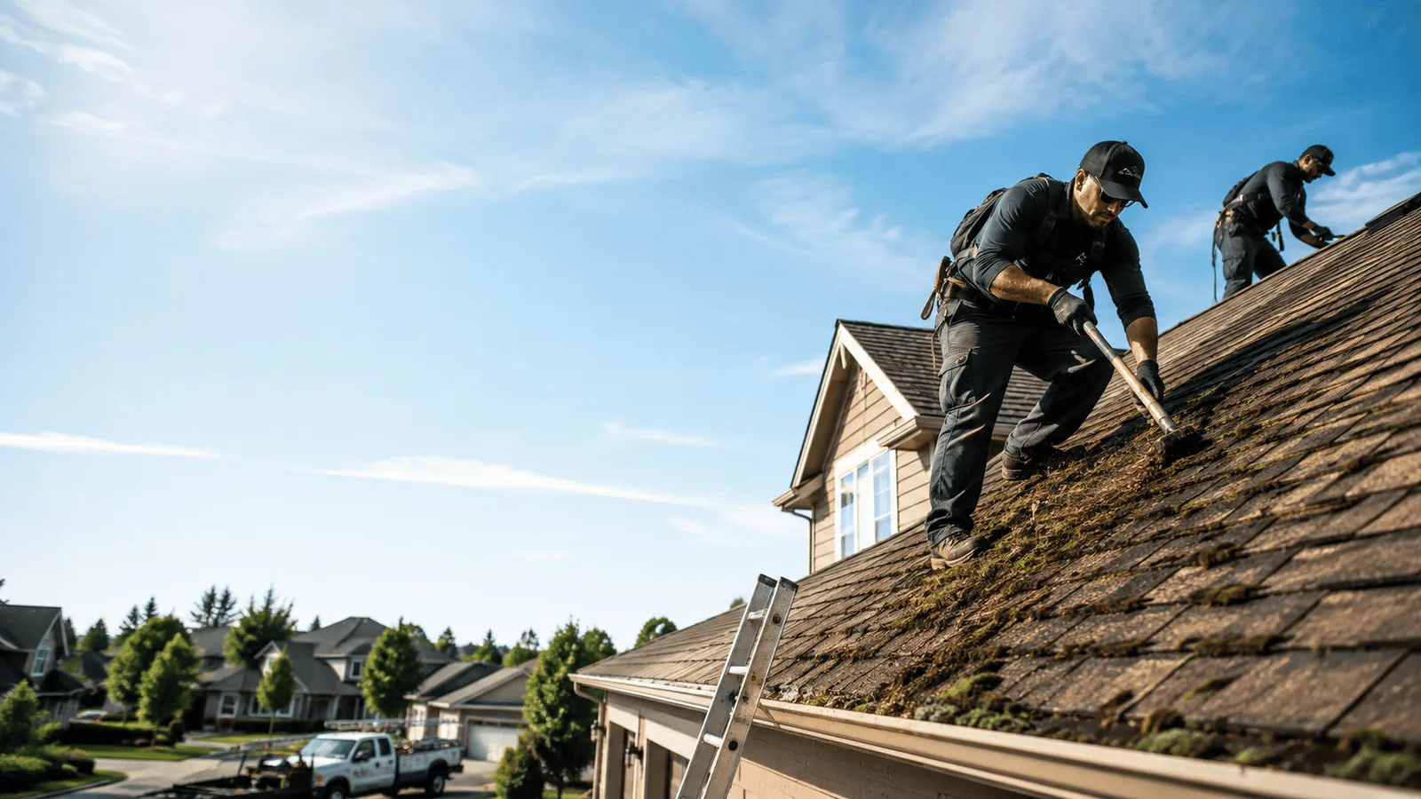 Roof Moss Removal in Easton, KS near me